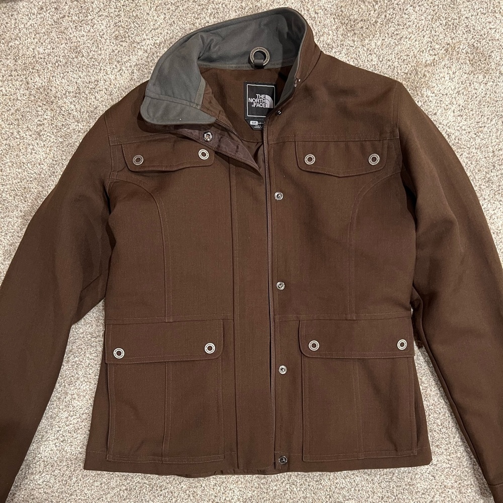 The north face brown jacket